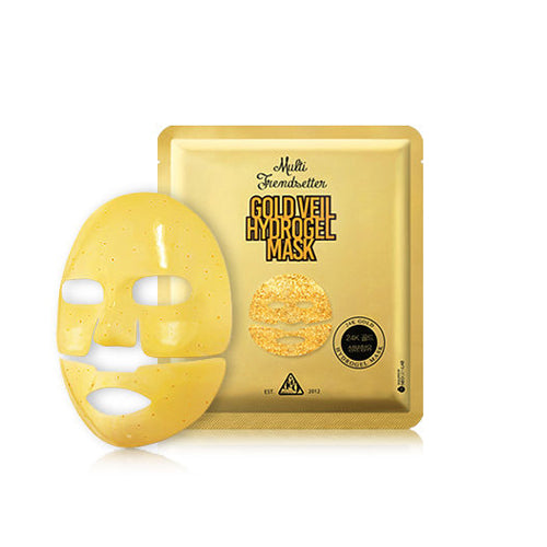 Gold Veil Hydrogel Mask - 1 Box of 5 Sheets