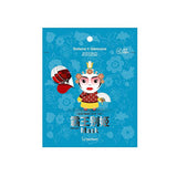 Peking Opera Mask Queen - 1 Box of 10 Sheets