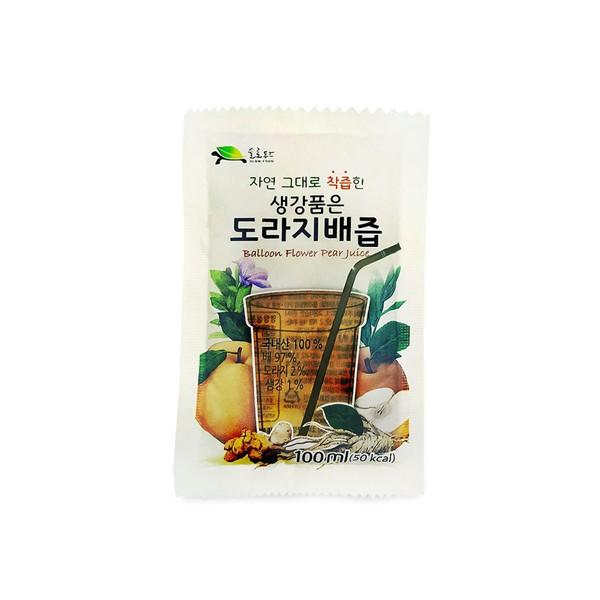 Slow Food Balloon Flower Pear Juice - 1 Box of 30 Pouches