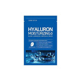 Hyaluron Moisturizing Glow Luminous Ampoule Mask - 1 Box of 10 Sheets