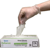 Sysco Disposable Vinyl Gloves - Large